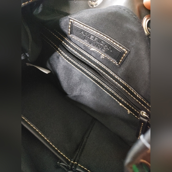 NWOT American Living green plaid shoulder bag - Picture 5 of 6